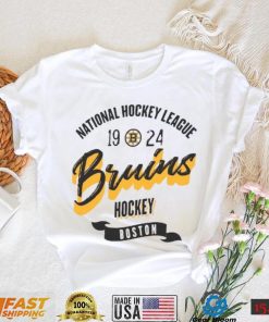 Boston Bruins WEAR by Erin Andrews White Domestic Shirt