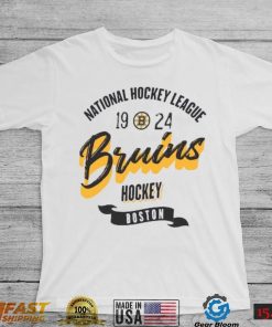 Boston Bruins WEAR by Erin Andrews White Domestic Shirt