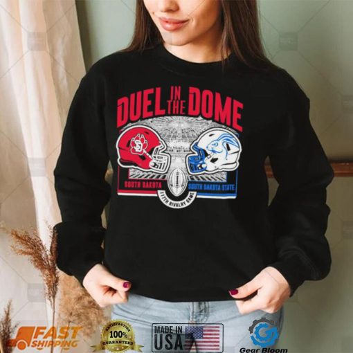 Dueling Helmets USD vs SDSU 2023 Matchup Shirt