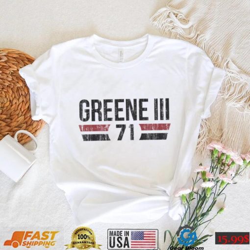 Earnest Greene III College Font Shirt