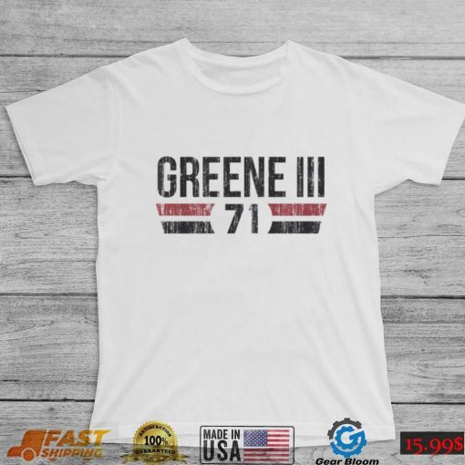 Earnest Greene III College Font Shirt