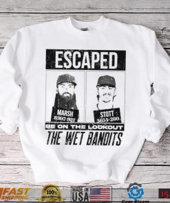 Escaped The Wet Bandits – Marsh And Stott Shirt