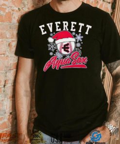 Everett AquaSox 2024 Holiday Christmas shirt