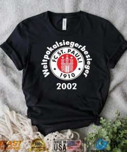 Fc St. Pauli Weltpokalsiegerbesieger 2002 tee Shirt