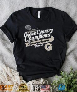 Georgetown Hoyas Blue 84 2023 Big East Women's Cross Country Champions T Shirt