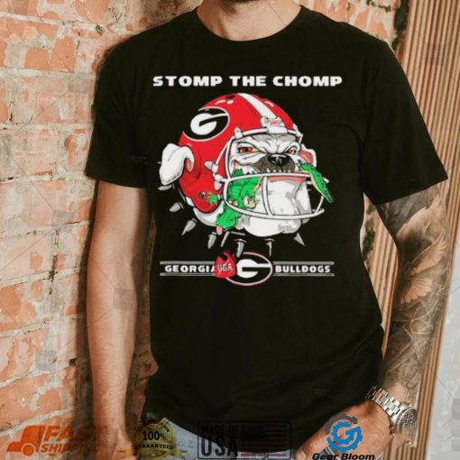 Georgia Bulldogs UGA Chomp Gators Stomp The Chomp Shirt