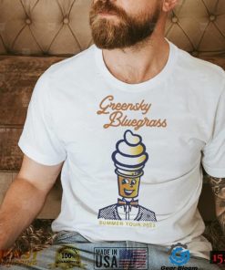 Greensky bluegrass ice cream man 2023 shirt