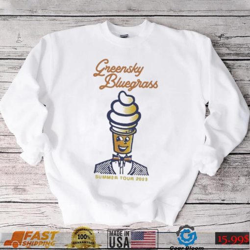 Greensky bluegrass ice cream man 2023 shirt