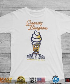 Greensky bluegrass ice cream man 2023 shirt