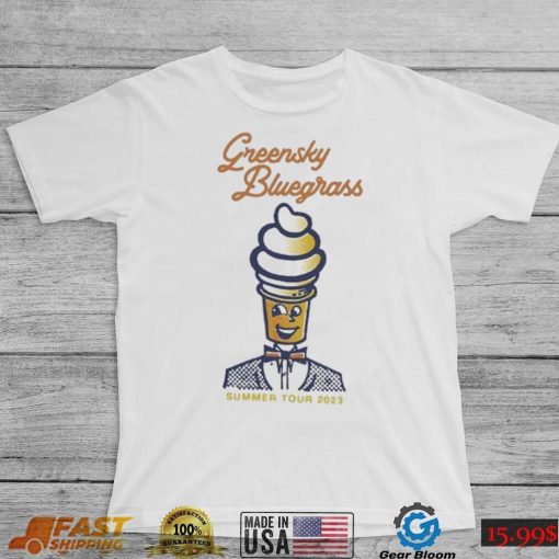 Greensky bluegrass ice cream man 2023 shirt