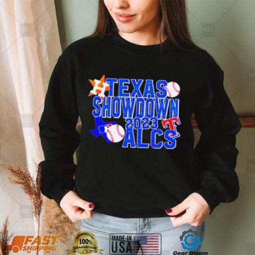 Houston Astros Vs Texas Rangers Texas Showdown 2023 Alcs T Shirt