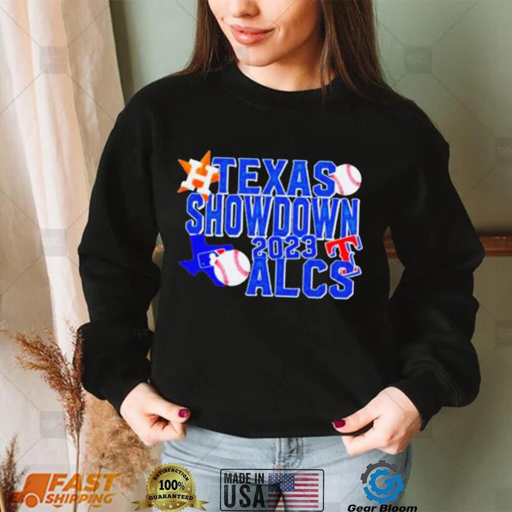 Houston Astros Vs Texas Rangers Texas Showdown 2023 Alcs T Shirt ...