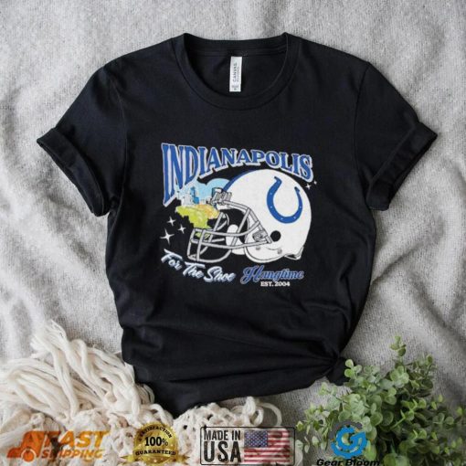 Indianapolis colts hangtime black city of indy fullsnap coaches jacket shirt