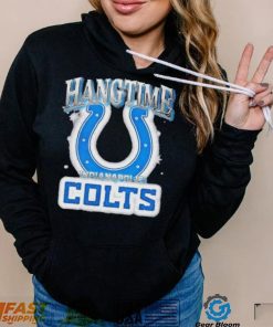 Indianapolis colts hangtime black horseshoe shirt