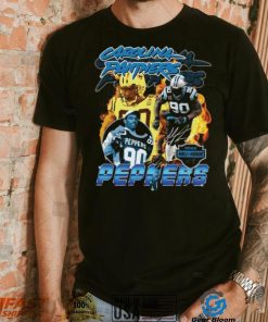 Julius Peppers Carolina Panthers Mitchell & Ness 2023 Hall of Honor T Shirt
