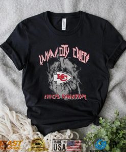 Kansas City Chiefs WEAR by Erin Andrews Boyfriend T Shirt