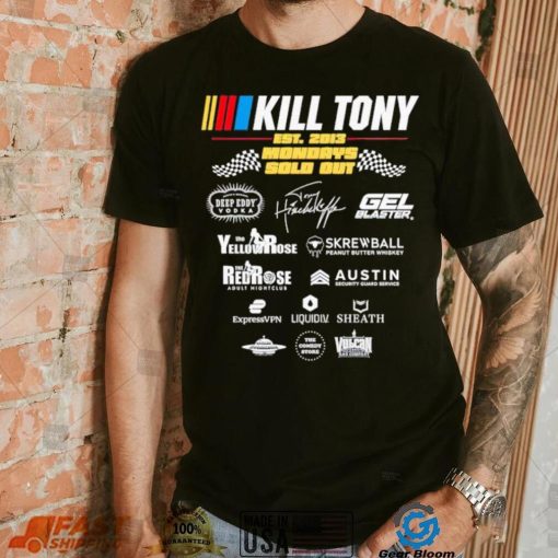 Kill Tony Sponsor shirt