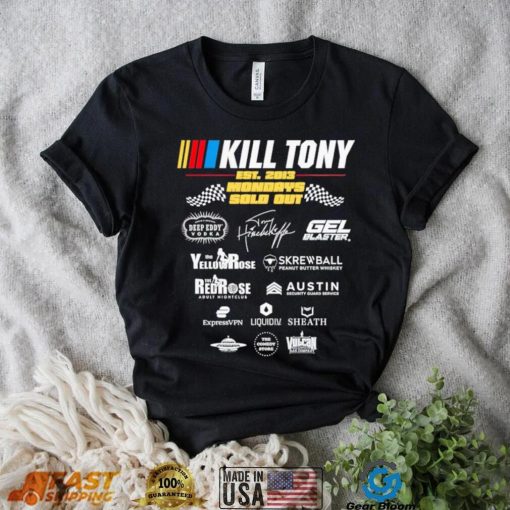 Kill Tony Sponsor shirt