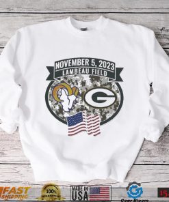Los angeles rams vs Green Bay Packers gameday november 5 2023 T shirt