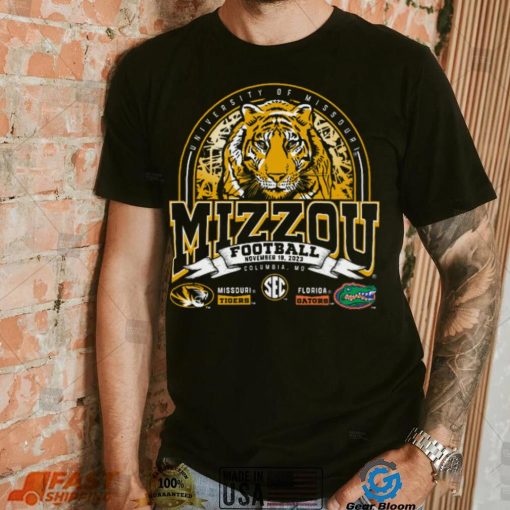 MIZZOU TIGERS OFFICIAL GAME DAY BLACK VS FLORIDA GATORS SHIRT