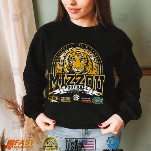 MIZZOU TIGERS OFFICIAL GAME DAY BLACK VS FLORIDA GATORS SHIRT