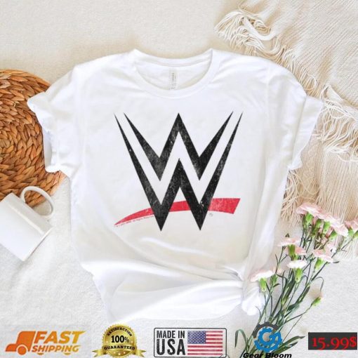 Mad Engine White WWE Graphic T Shirt