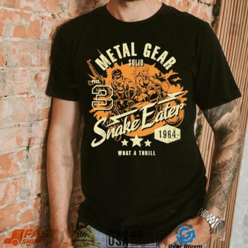 Men’s Metal Gear Solid What a Thrill shirt