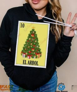 Mexican Lottery Christmas Navidad Gifts El Arbol T Shirt