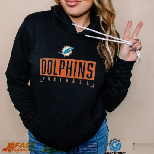 Miami Dolphins Fanatics Branded Stack The Box Long Sleeve T Shirt