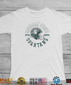 Michigan State Spartans Helmet Arch T Shirt
