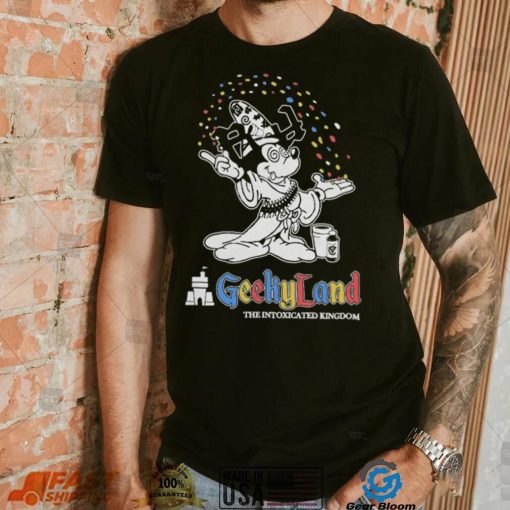 Mickey Mouse X Geekyland The Intoxicated Kingdom T Shirt