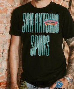 Mitchell and Ness Men's San Antonio Spurs Team OG T Shirt