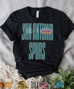 Mitchell and Ness Men's San Antonio Spurs Team OG T Shirt