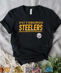 NFL Team Apparel Youth Pittsburgh Steelers Headliner Team Color Shirt