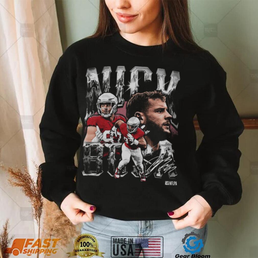Nick Bosa San Francisco Vintage WHT Shirt Nick Bosa San Francisco Vintage WHT Shirt