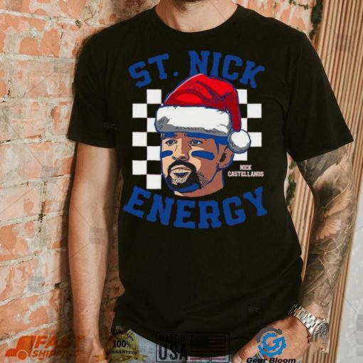 Nick Castellanos St. Nick Energy Christmas Shirt