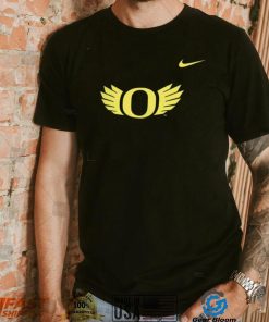 Nike Men's Oregon Ducks Black Wings T Shirt