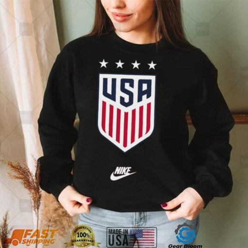 Nike USWNT 4 Star Crest T Shirt