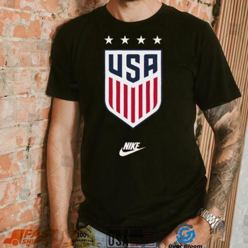 Nike USWNT 4 Star Crest T Shirt