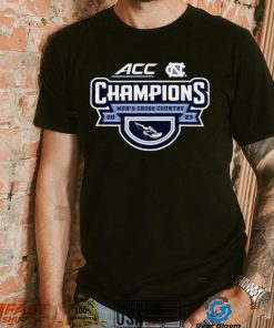 North Carolina Tar Heels 2023 ACC Men’s Cross Country Champions Locker Room T Shirt