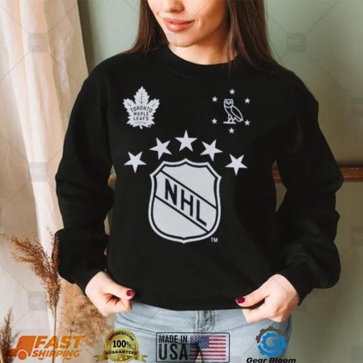 OVO x NHL Blue Toronto Maple Leafs T Shirt