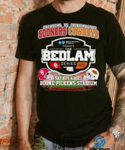Oklahoma Sooners vs Oklahoma State Cowboys The Bedlam Series shirt