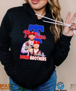 Phillies Bomb Brothers signatures shirt