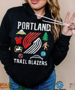 Portland Trail Blazers NBA x Market Claymation shirt