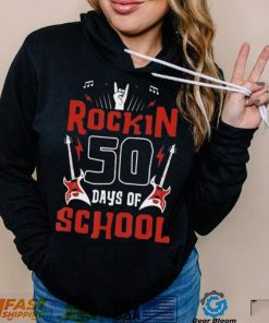 Rockin 50 Days of School 50th Day of School 50 Days Smarter Shirt