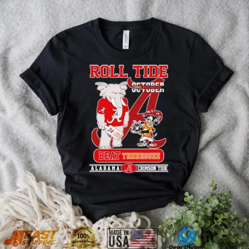 Roll Tide Third Saturday October beat Tennessee Alabama Crimson Tide shirt