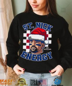 Santa Nick Castellanos St. Nick Energy Merry Christmas Shirt