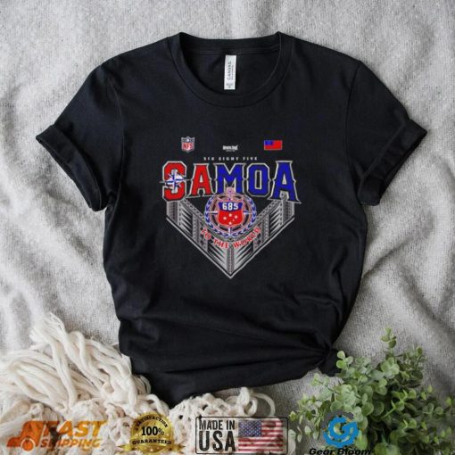 Six Eight Five Samoa to the world shirt