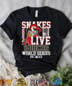 Snakes alive D Backs World Series 2023 shirt