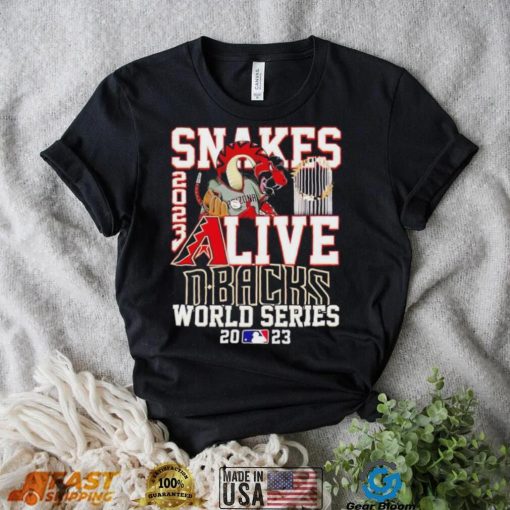 Snakes alive D Backs World Series 2023 shirt